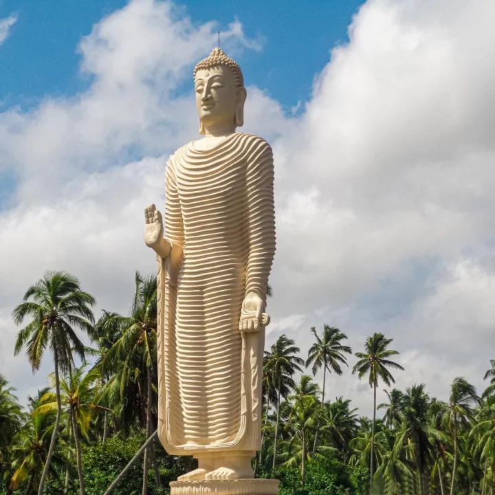 Buddha statue in Sri Lanka