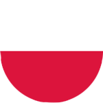 Flag of Poland, upper half red and lower half white