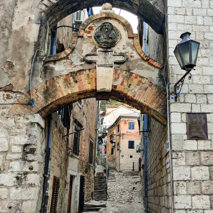 Montenegro old city entrance