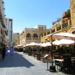 Qatar old town, day, people walking