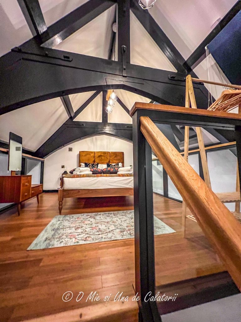 The main bedroom, with a massive double bed