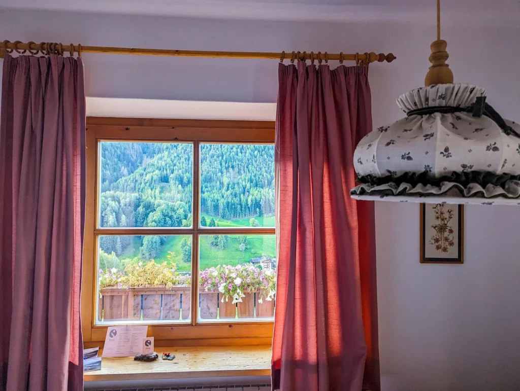Agriturismo Kabishof window view outside