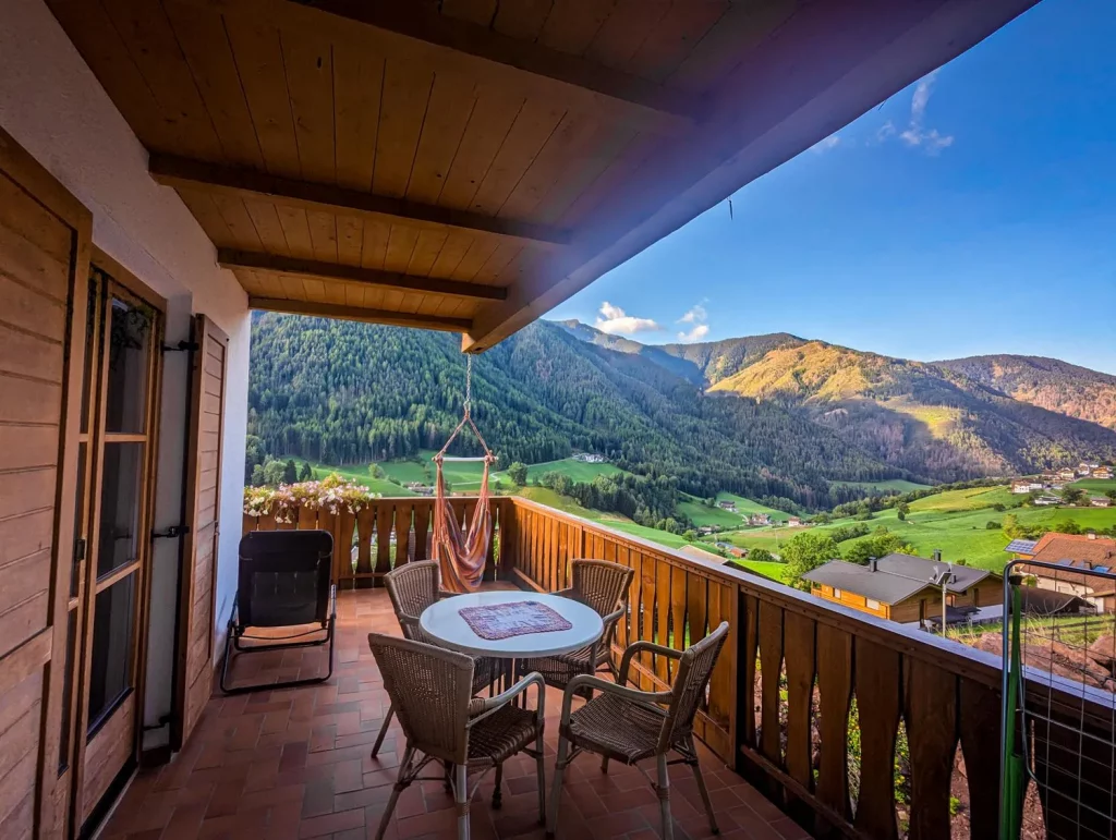 Agriturismo Kabishof balcony view