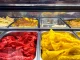 Belgium Durbuy close up home made ice-cream